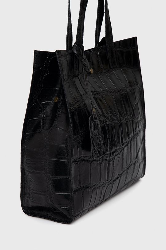Kožená kabelka Answear Lab černá