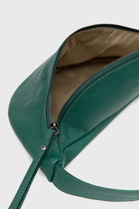 zöld Answear Lab bőr táska x limitált fesztivál kollekció BE BRAVE