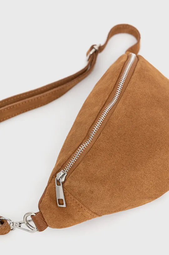 Замшевая сумка на пояс Answear Lab  100% Натуральная кожа