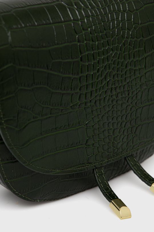 zelená Kožená kabelka Answear Lab