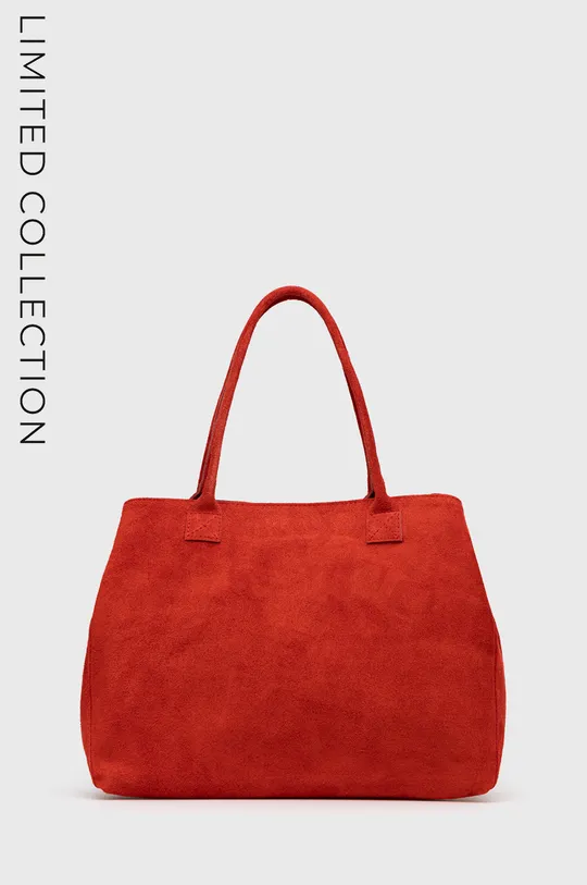 κόκκινο Τσάντα σουέτ Answear Lab Γυναικεία
