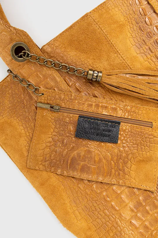 Замшева сумочка Answear Lab коричневий