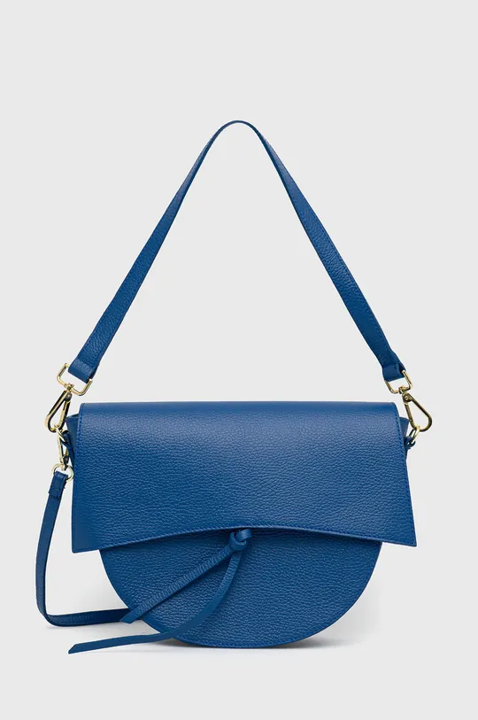 блакитний Шкіряна сумочка Answear Lab Жіночий