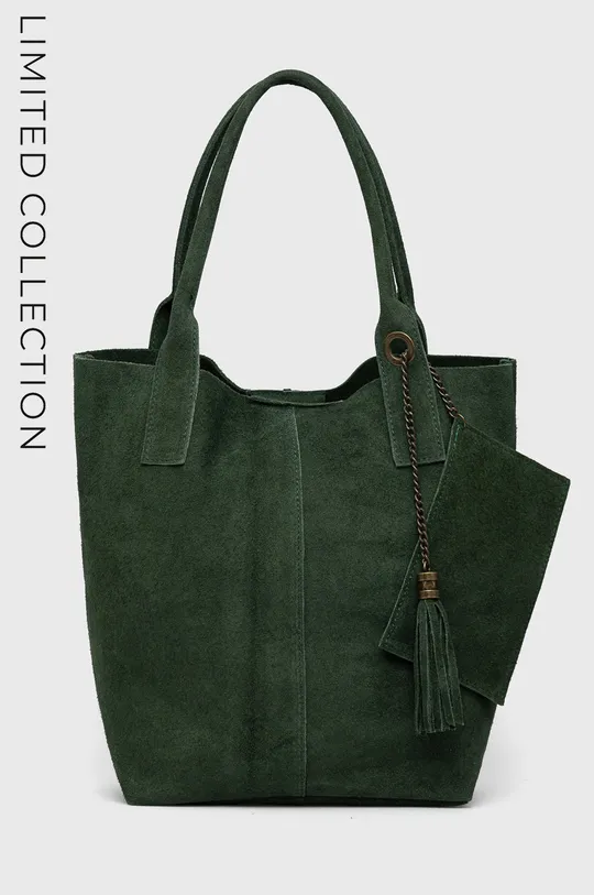 πράσινο Τσάντα σουέτ Answear Lab Γυναικεία