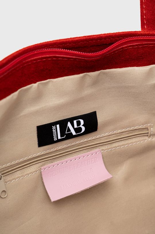 Answear Lab geanta de mana din piele intoarsa De femei