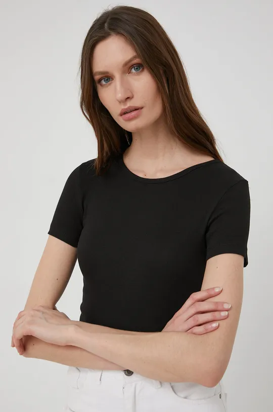 μαύρο Μπλουζάκι Answear Lab