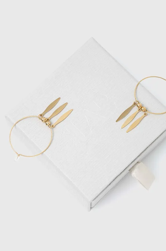 χρυσαφί Επιχρυσωμένα σκουλαρίκια Answear Lab Γυναικεία