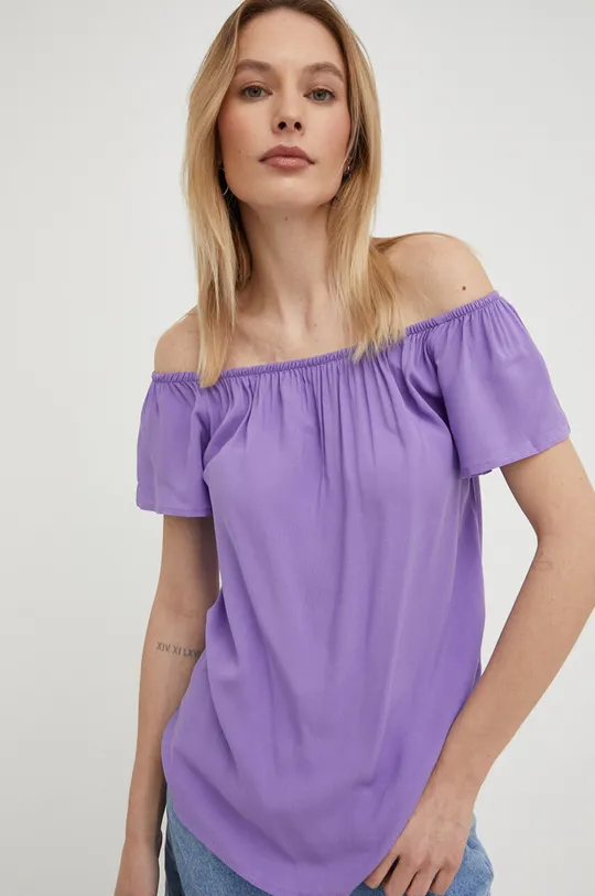 фиолетовой Блузка Answear Lab Женский