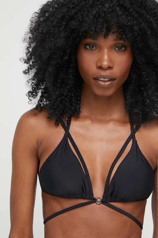 Bikini top Answear Lab X limited collection BE SHERO μαύρο