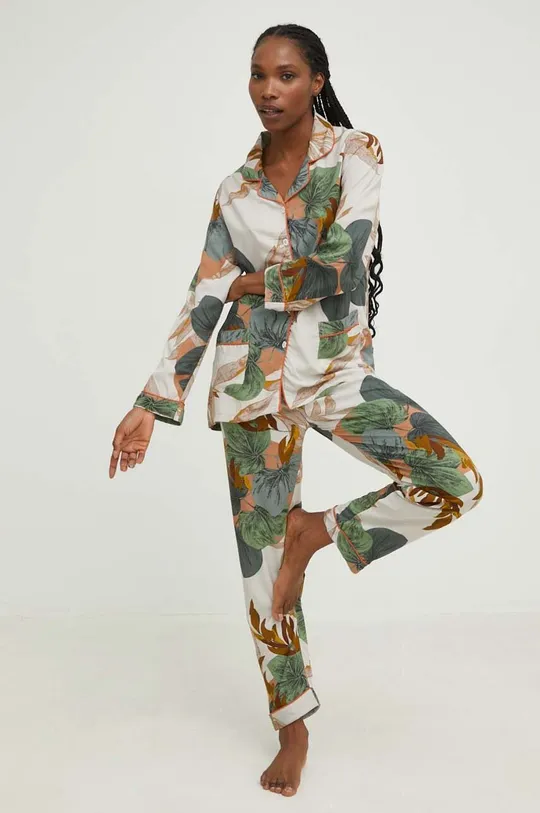 zöld Answear Lab pizsama Női