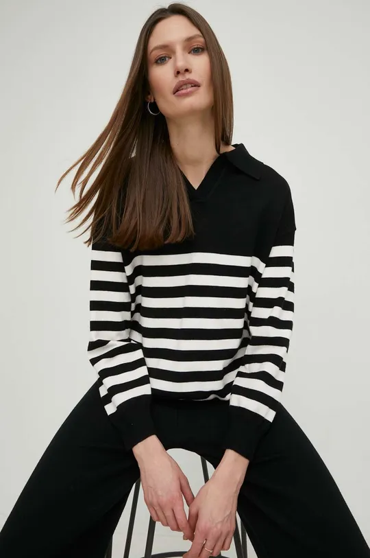 Комплект - светр і штани Answear Lab чорний