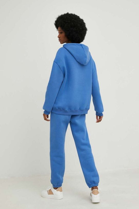 niebieski Answear Lab dres bawełniany