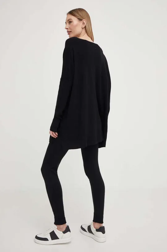 Комплект - свитер и кашемировые брюки Answear Lab чёрный