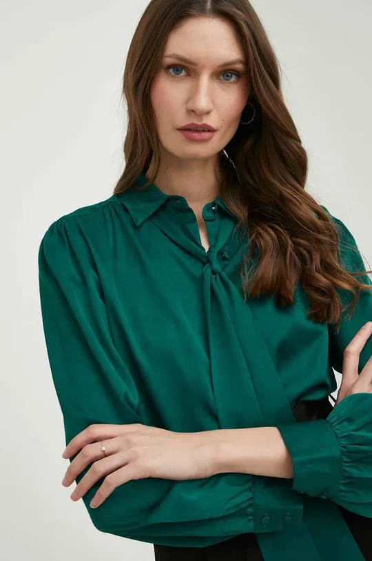 зелёный Рубашка Answear Lab Женский