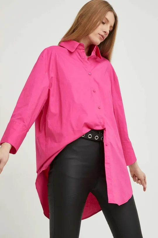 ροζ Πουκάμισο Answear Lab  X limited collection SISTERHOOD Γυναικεία