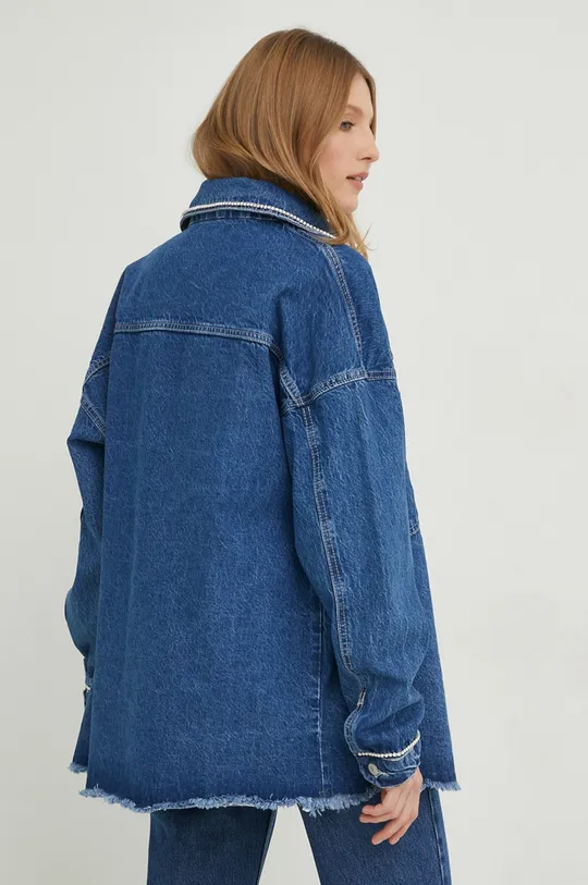 Answear Lab kurtka jeansowa 100 % Bawełna