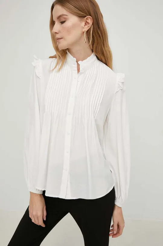 biały Answear Lab koszula Damski