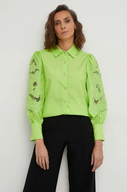 Рубашка Answear Lab зелёный