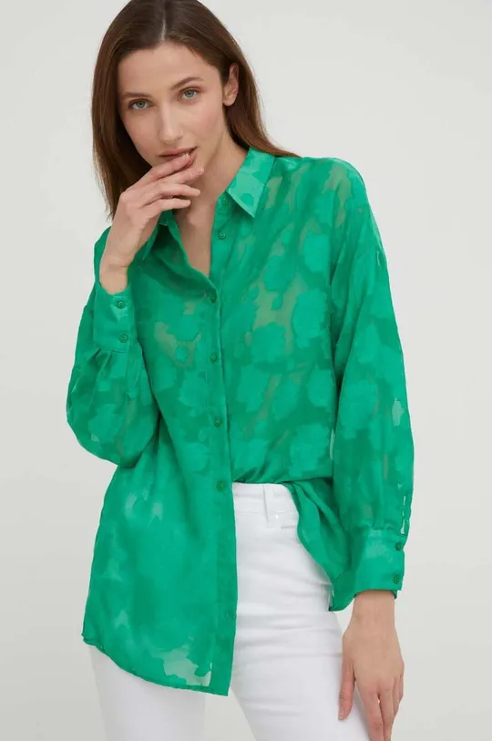 zielony Answear Lab koszula Damski