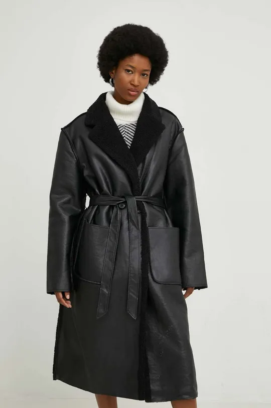 Пальто Answear Lab чорний