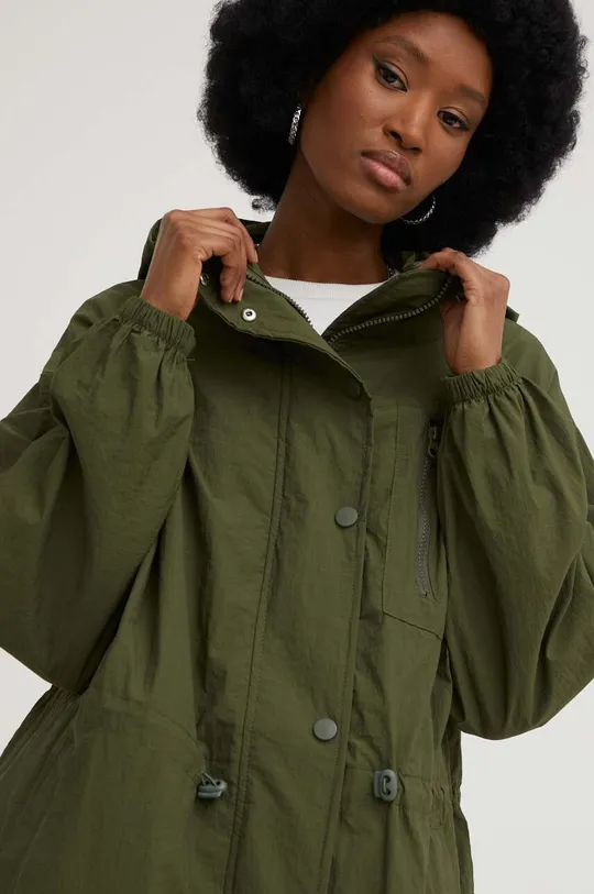 zielony Answear Lab płaszcz