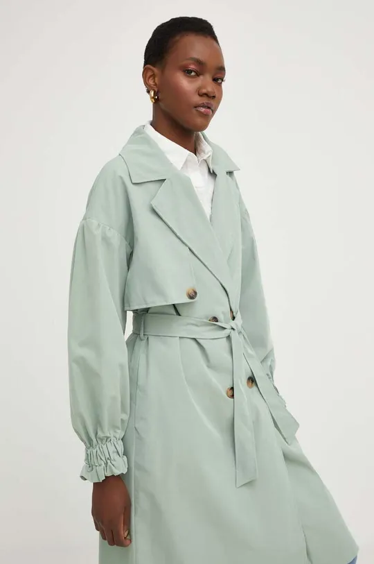 zöld Answear Lab kabát Női