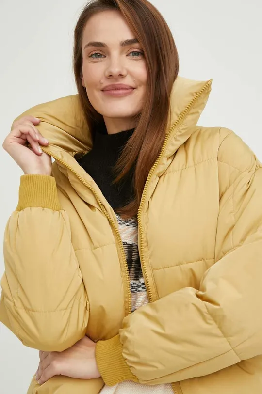 sárga Answear Lab rövid kabát Női