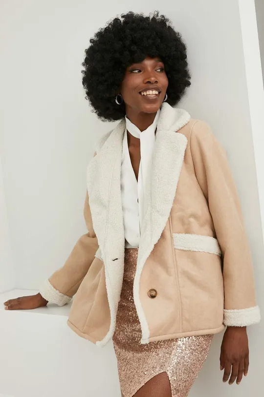 beige Answear Lab giacca in misto lana Donna