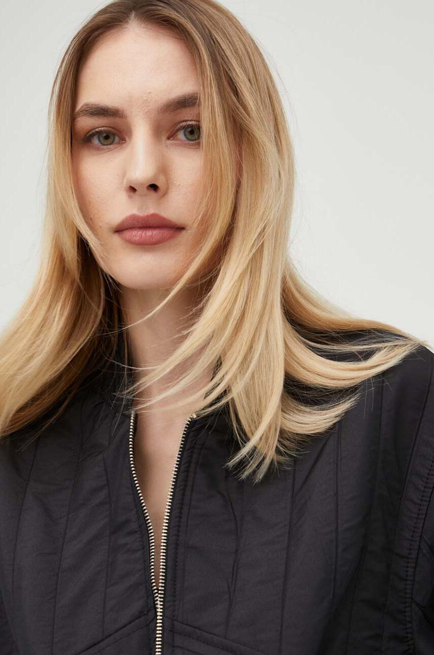 czarny Answear Lab kurtka