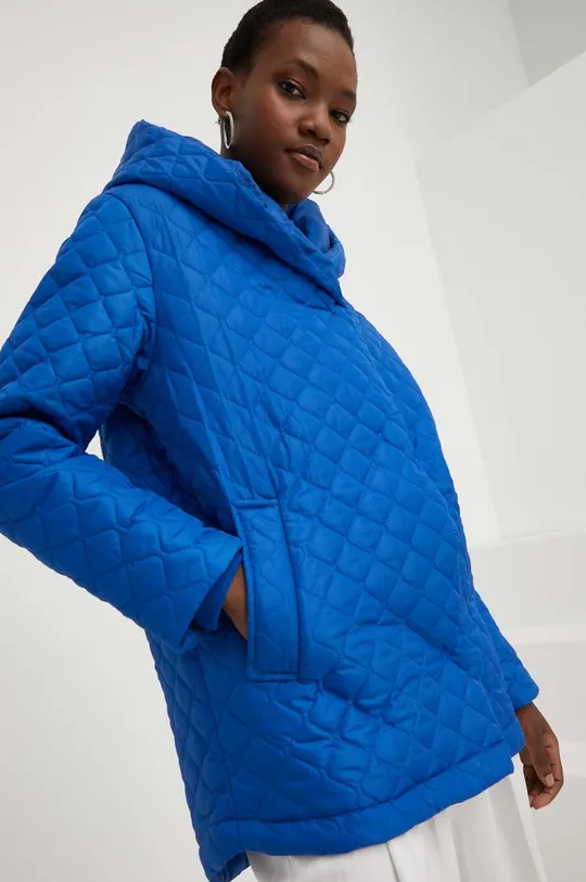 kék Answear Lab rövid kabát Női