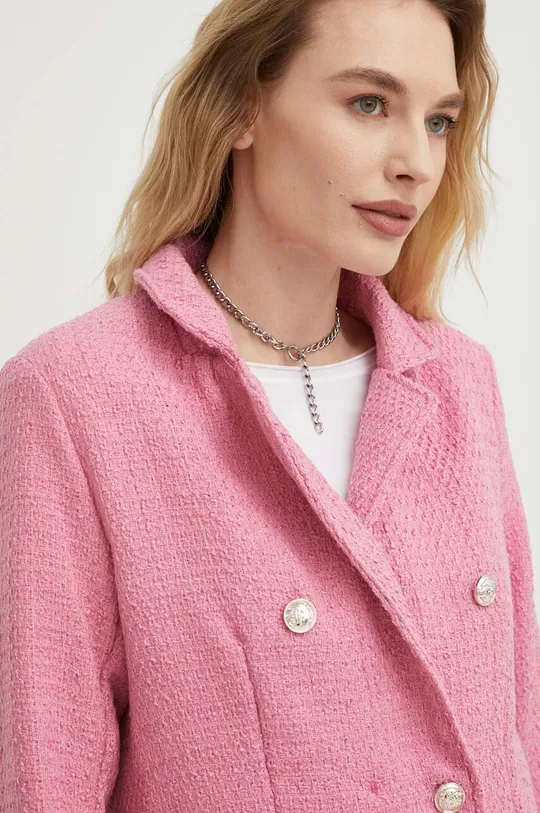 ροζ Μπουφάν με μαλλί Answear Lab