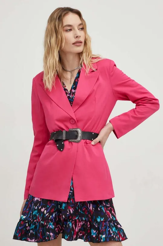 ροζ Σακάκι Answear Lab Γυναικεία