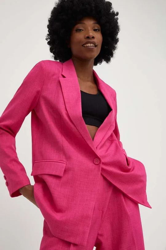 ροζ Σακάκι Answear Lab X limited collection SISTERHOOD Γυναικεία