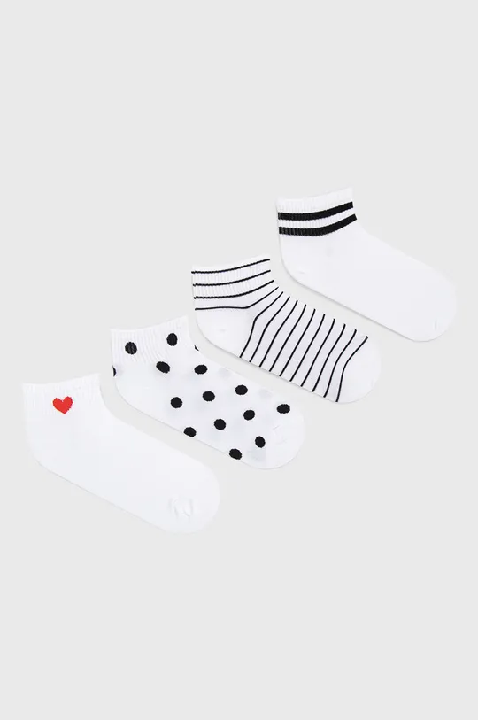 λευκό Κάλτσες Answear Lab 4-pack Γυναικεία
