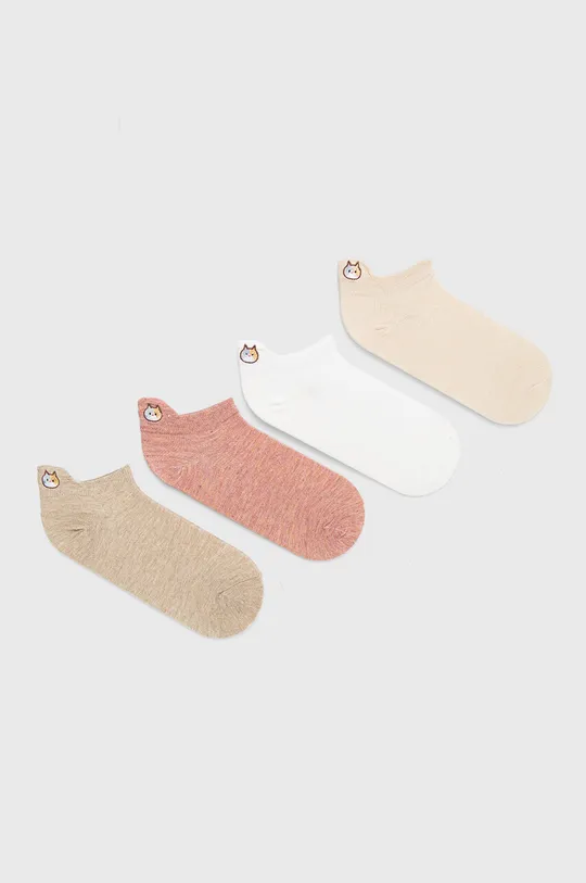 πολύχρωμο Κάλτσες Answear Lab 4-pack Γυναικεία