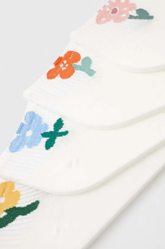 Κάλτσες Answear Lab 4-pack λευκό