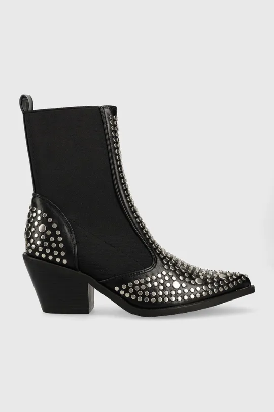 čierna Kovbojské topánky Answear Lab X limitovaná kolekcia NO SHAME Dámsky
