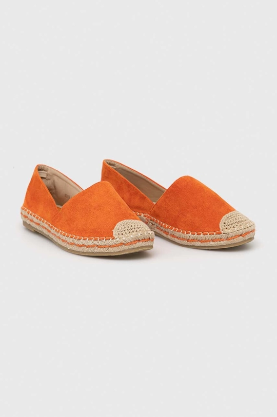 Answear Lab espadryle pomarańczowy