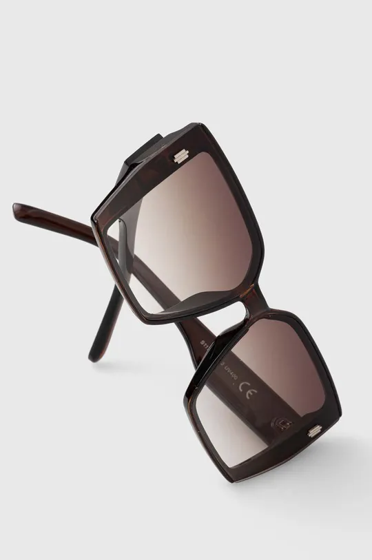 brązowy Answear Lab okulary przeciwsłoneczne
