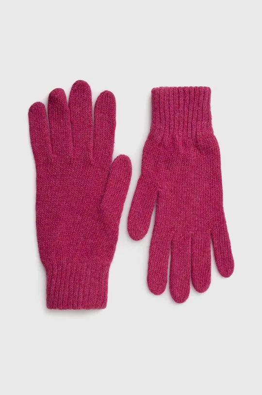 рожевий Вовняні рукавички Answear Lab Жіночий