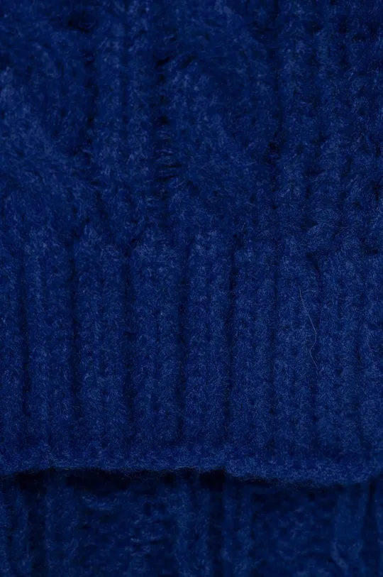 Κασκόλ Answear Lab σκούρο μπλε