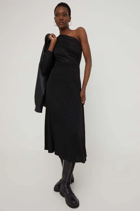 μαύρο Φούστα Answear Lab Γυναικεία