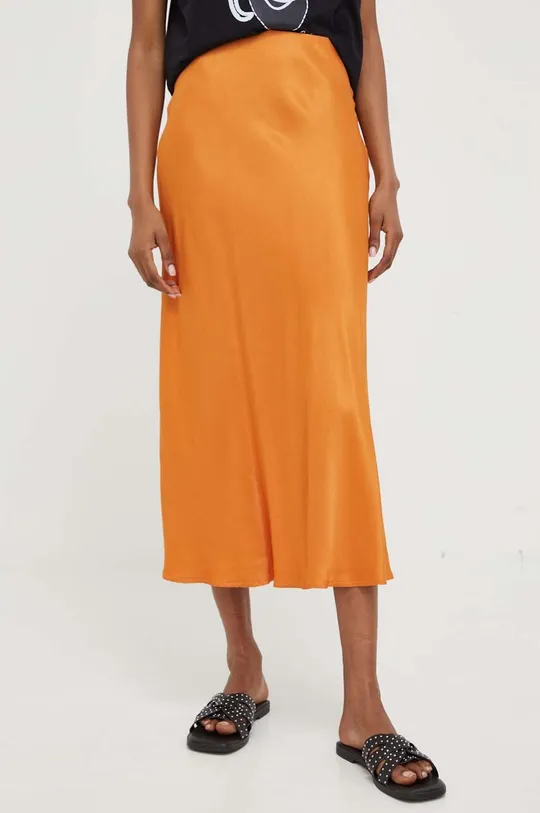 πορτοκαλί Φούστα Answear Lab Γυναικεία