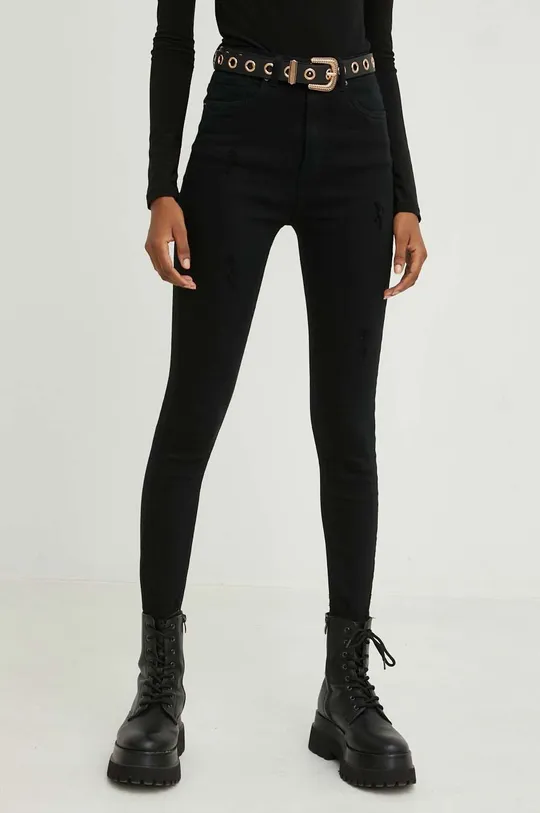 μαύρο Τζιν παντελόνι Answear Lab Γυναικεία