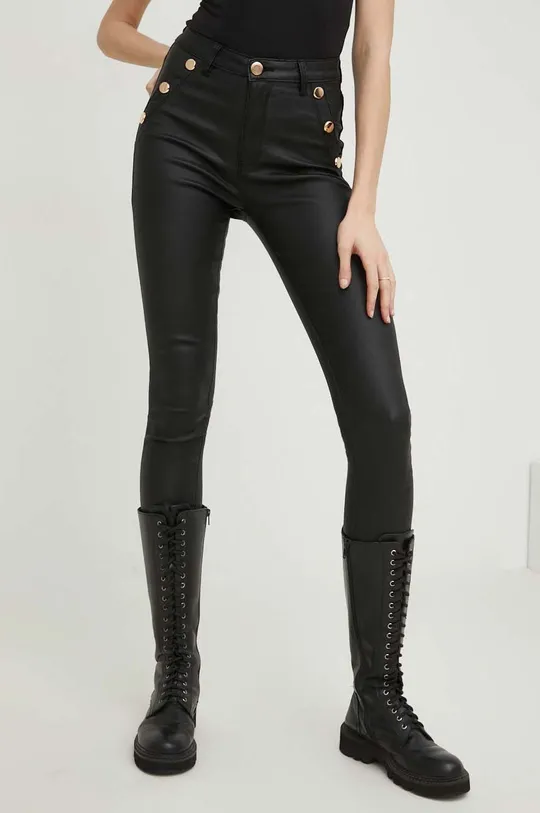 μαύρο Παντελόνι Answear Lab Premium Γυναικεία