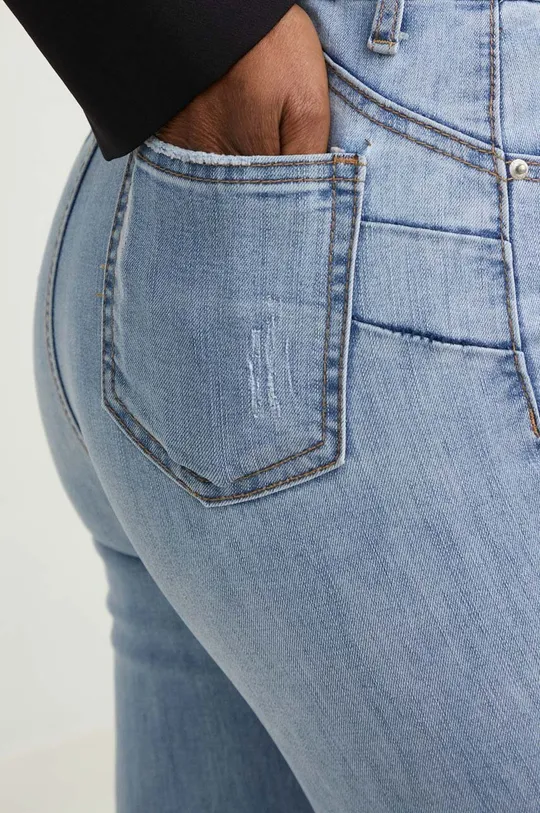 niebieski Answear Lab jeansy X kolekcja limitowana SISTERHOOD