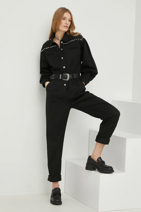 μαύρο Ολόσωμη φόρμα τζιν Answear Lab Γυναικεία