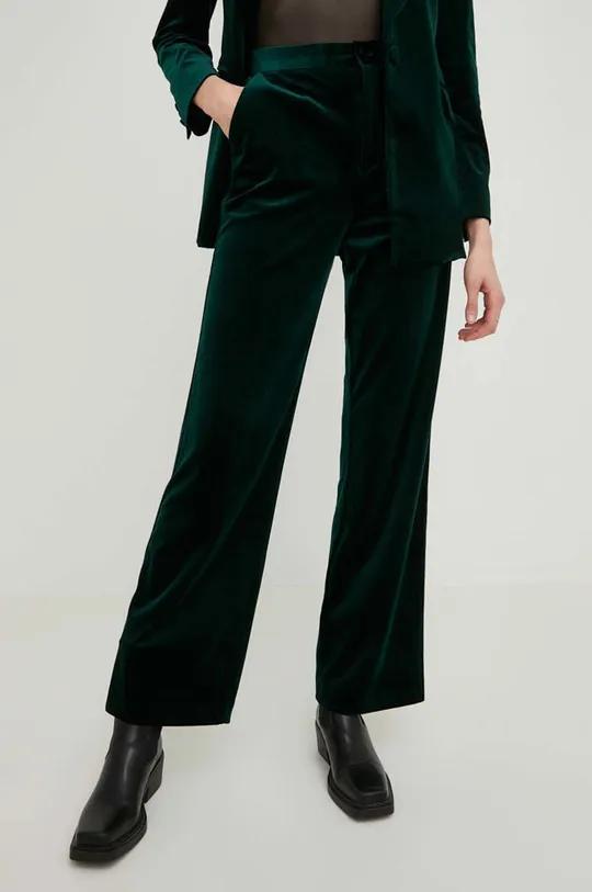 πράσινο Παντελόνι Answear Lab Γυναικεία