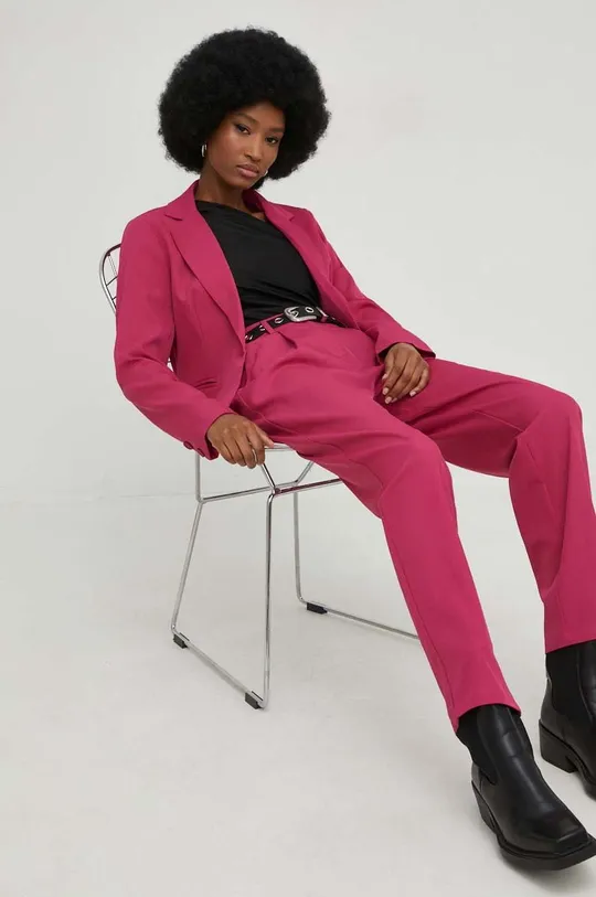 Παντελόνι Answear Lab ροζ