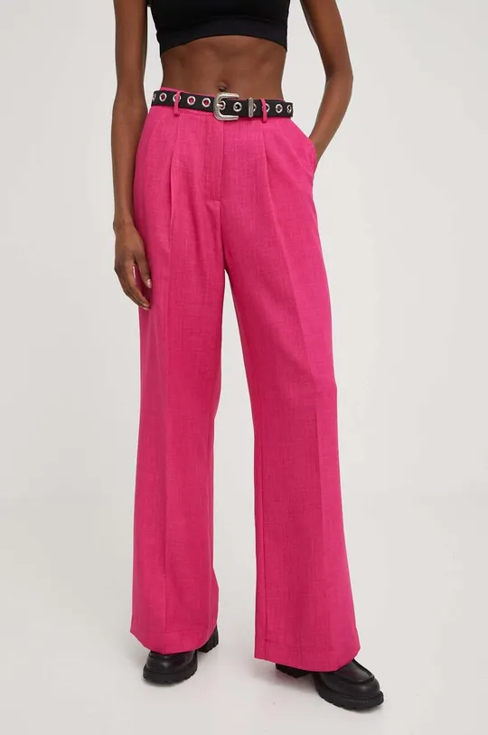 ροζ Παντελόνι Answear Lab X limited collection SISTERHOOD Γυναικεία